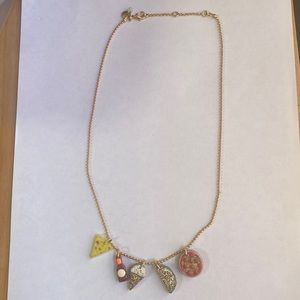 J.Crew Crewcuts Snack Charm Necklace
